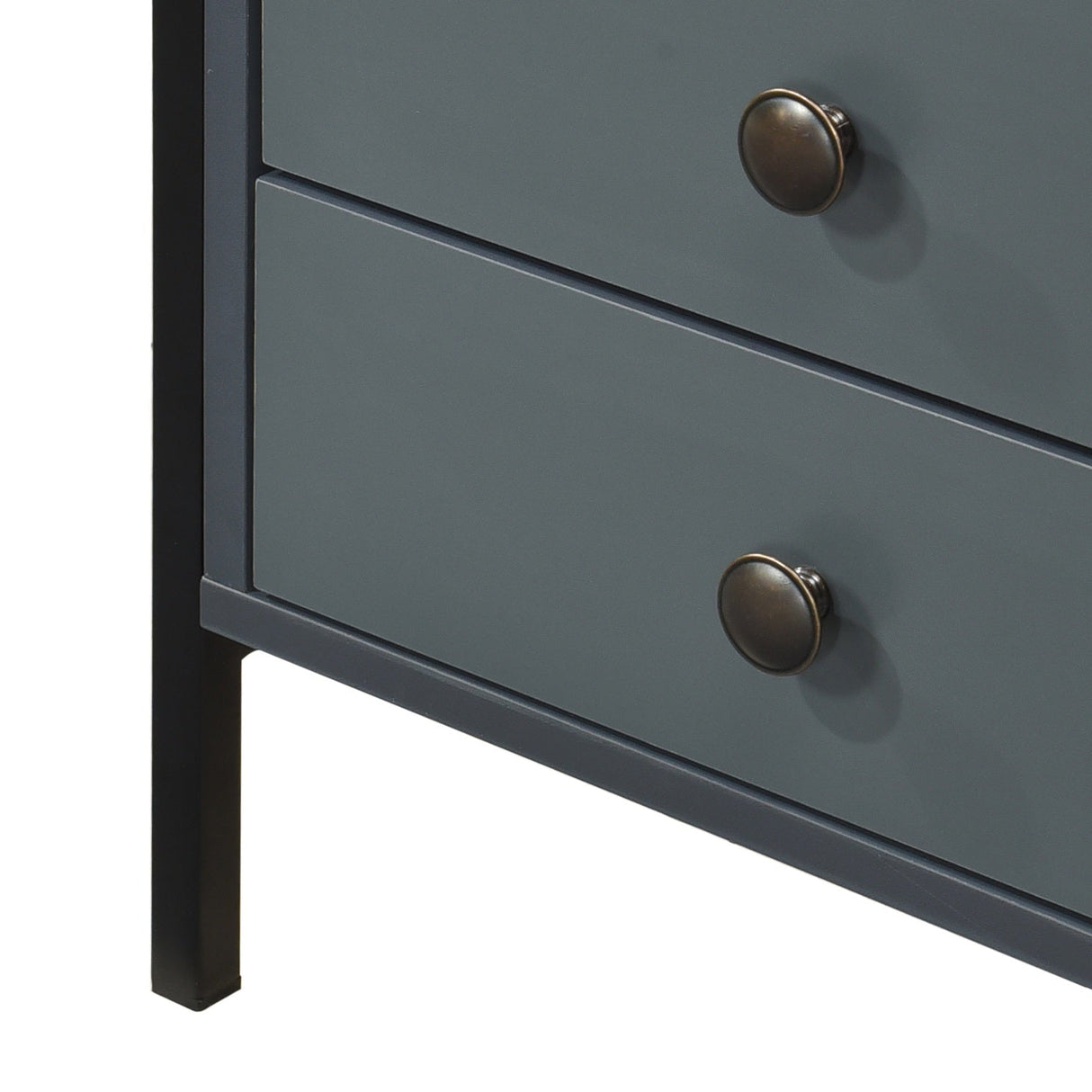 Alva 3 Drawer Bedside Table - Swish Furniture