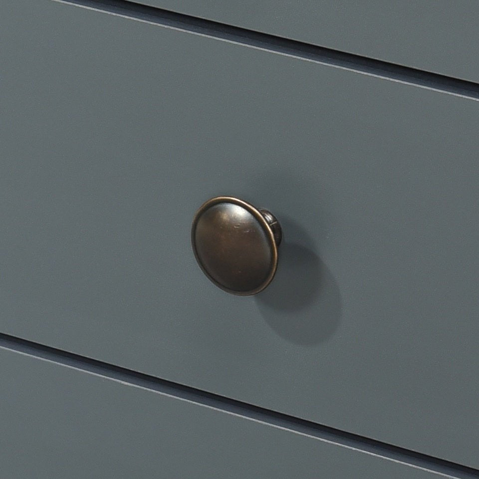 Alva 3 Drawer Bedside Table - Swish Furniture