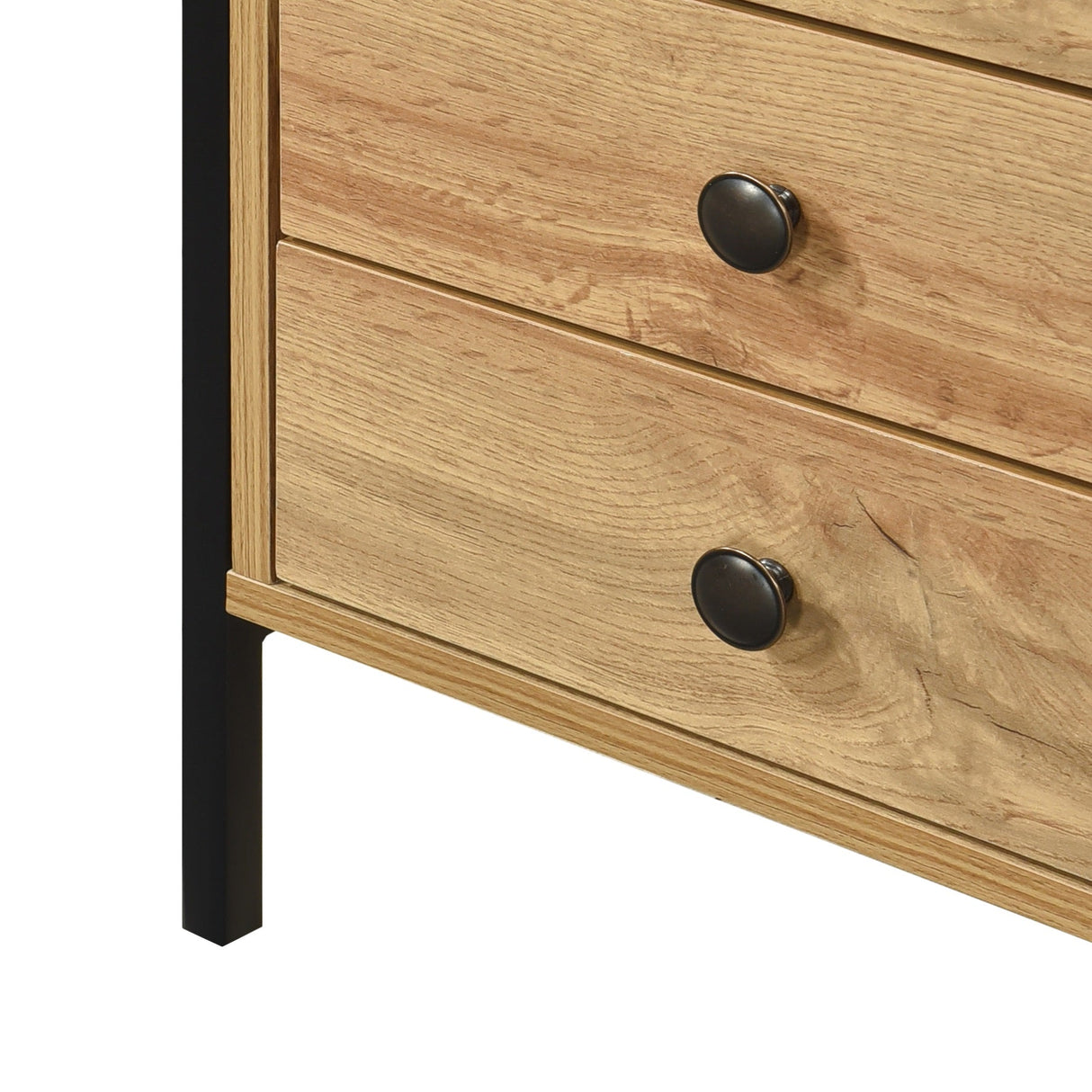 Alva 3 Drawer Bedside Table - Swish Furniture