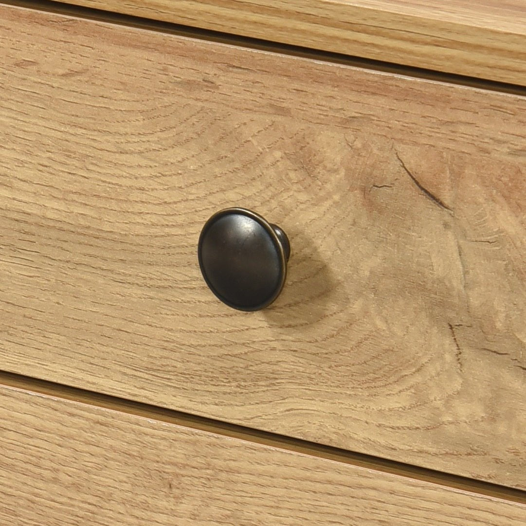 Alva 3 Drawer Bedside Table - Swish Furniture