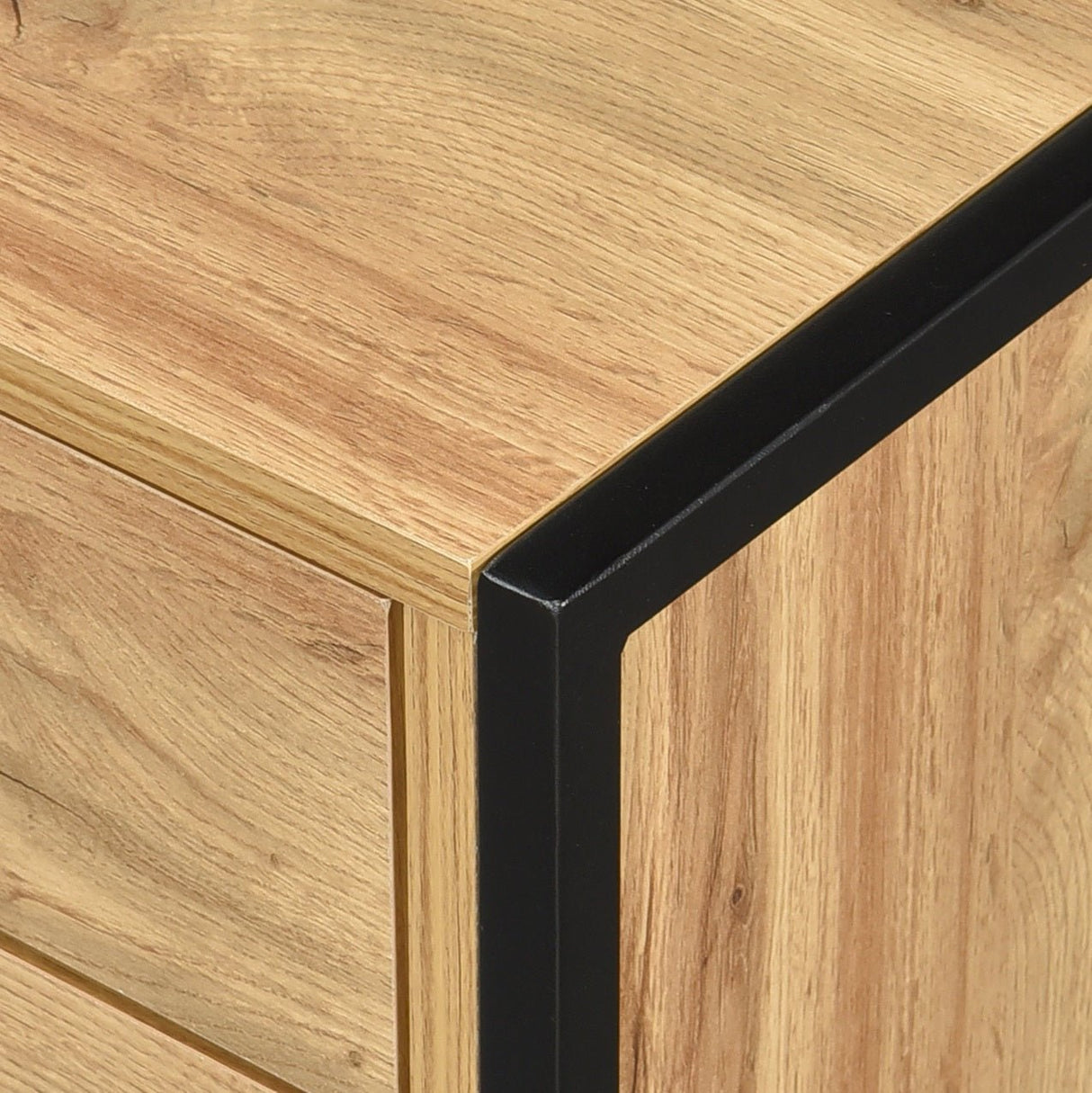 Alva 3 Drawer Bedside Table - Swish Furniture