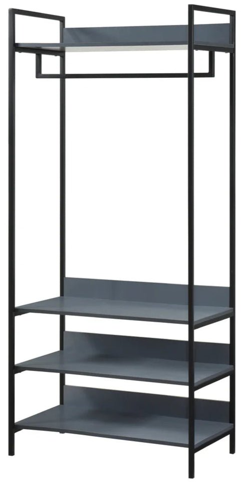 Alva Open Wardrobe 3 Piece Bedroom Set - Swish Furniture