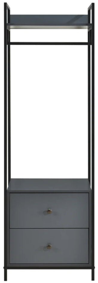 Alva Open Wardrobe 3 Piece Bedroom Set - Swish Furniture