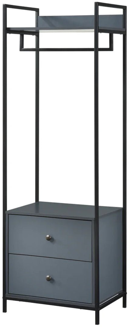 Alva Open Wardrobe 3 Piece Bedroom Set - Swish Furniture