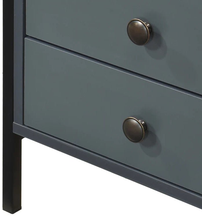 Alva Open Wardrobe 3 Piece Bedroom Set - Swish Furniture