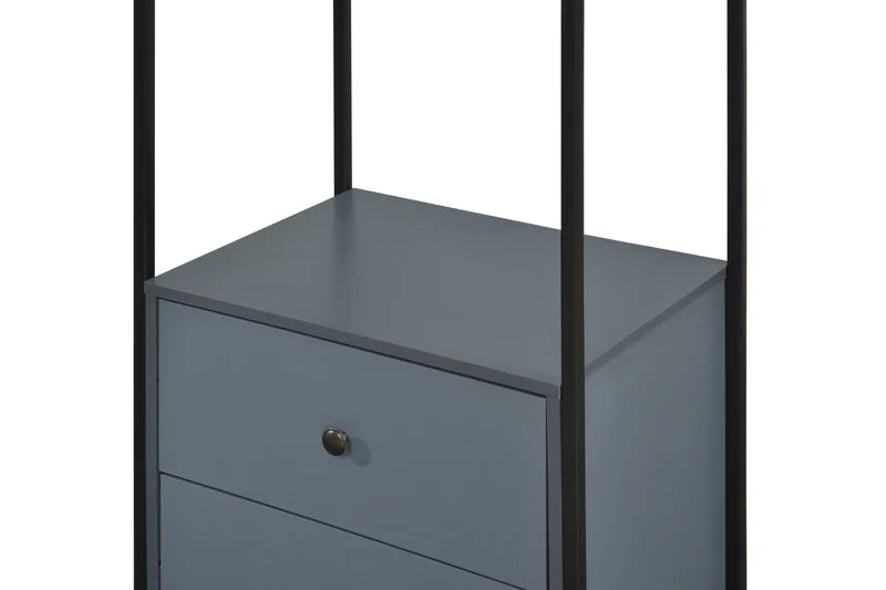 Alva Open Wardrobe 3 Piece Bedroom Set - Swish Furniture