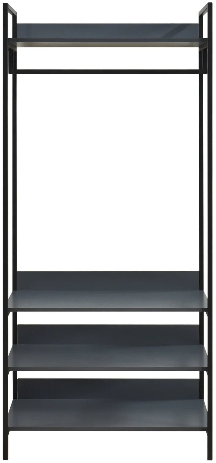 Alva Open Wardrobe 3 Piece Bedroom Set - Swish Furniture