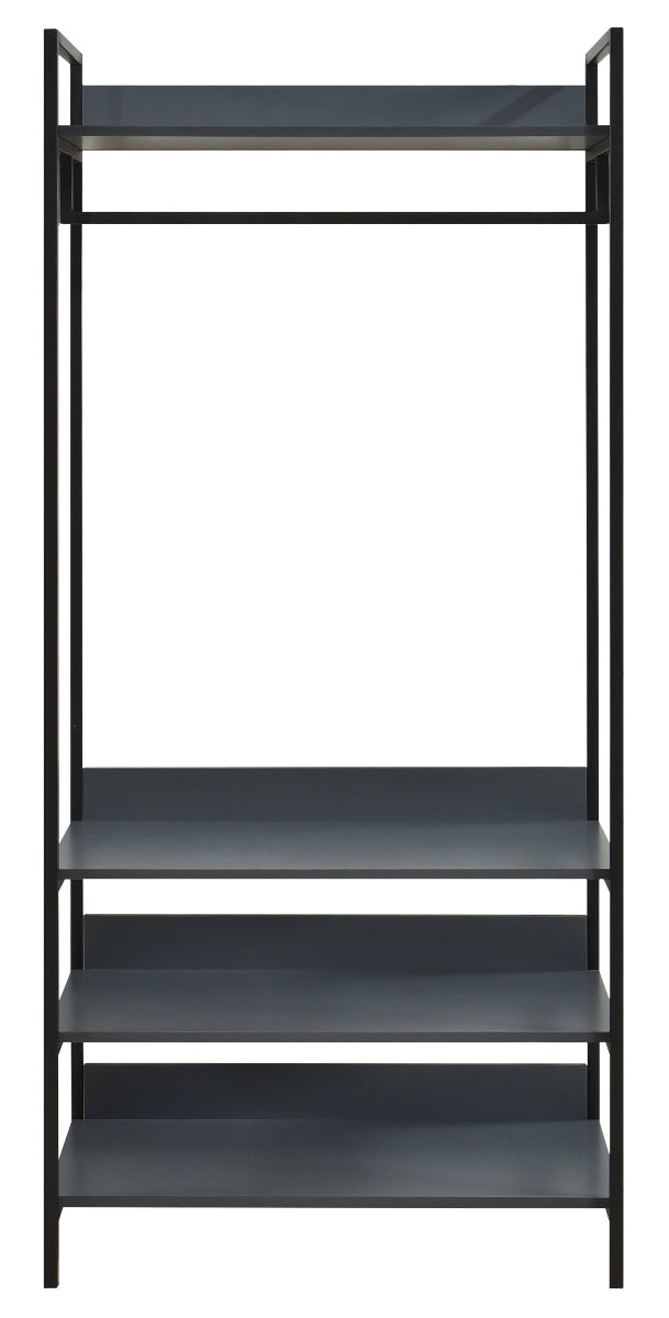 Alva Open Wardrobe with 4 Shelves - Swish Furniture