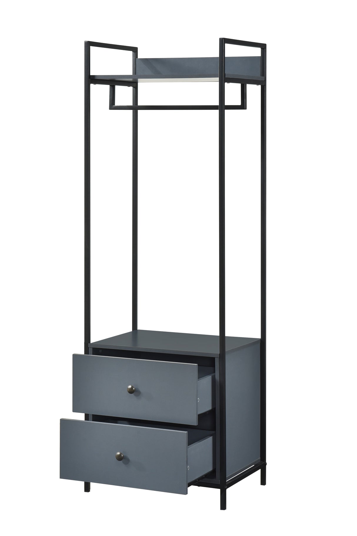 Alva Open Wardrobes with Drawers & Shelves - Swish Furniture