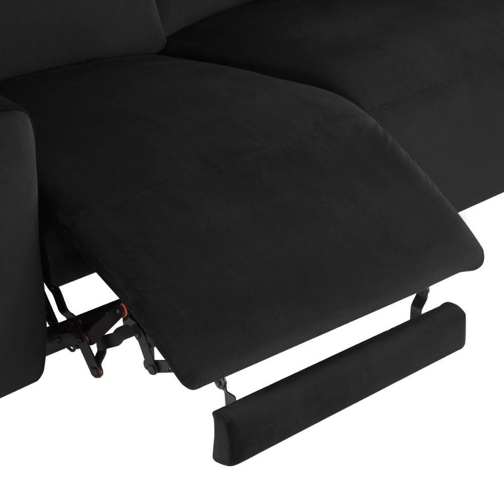 Amara Power Reclining Velvet 3 Seater Sofa - TGC