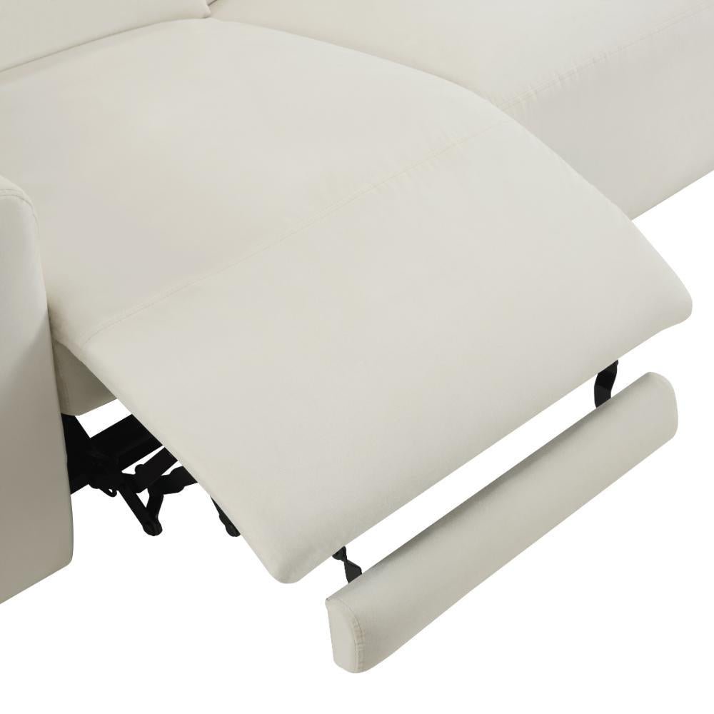 Amara Power Reclining Velvet 3 Seater Sofa - TGC