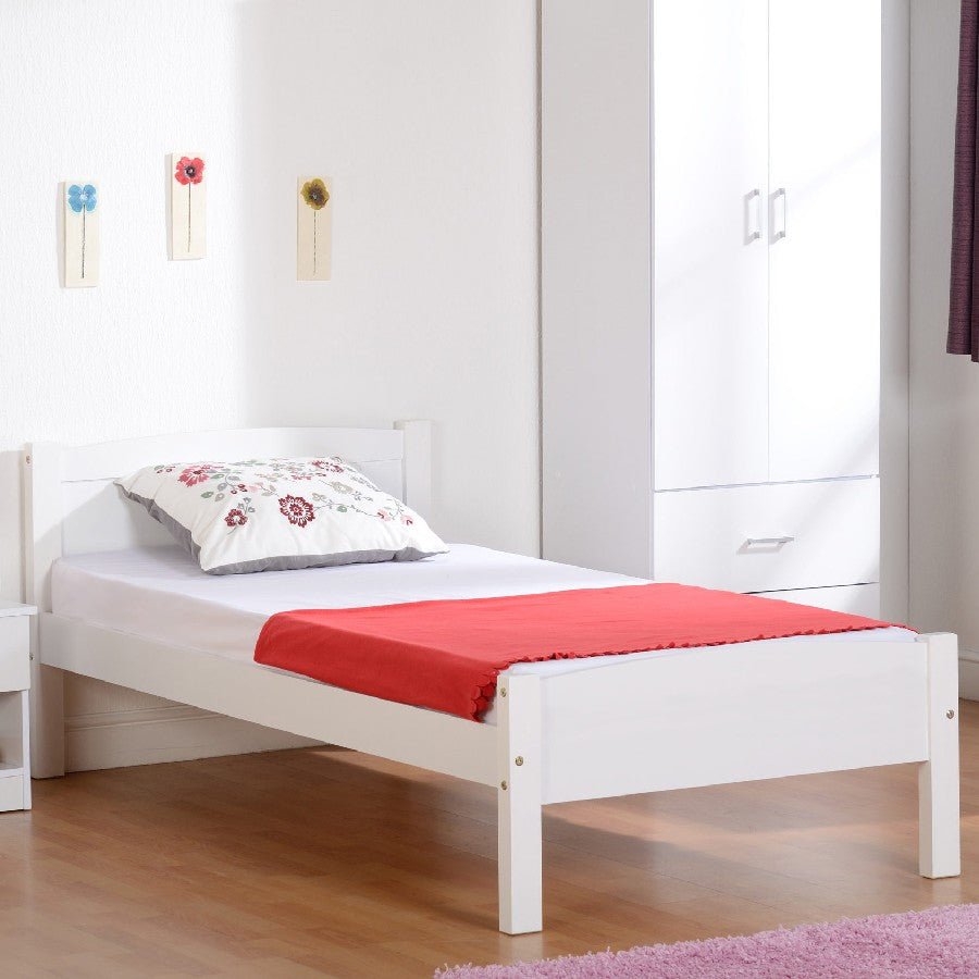 Amber Wooden Bed Frame - Seconique