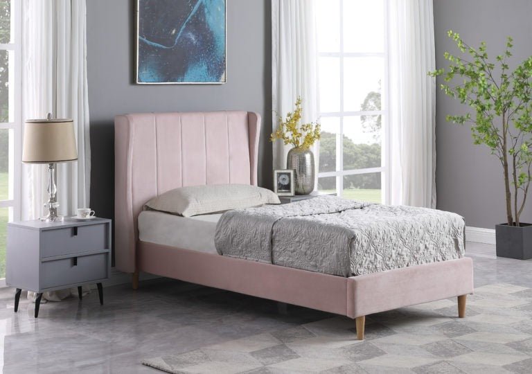 Amelia Velvet Bed - Seconique