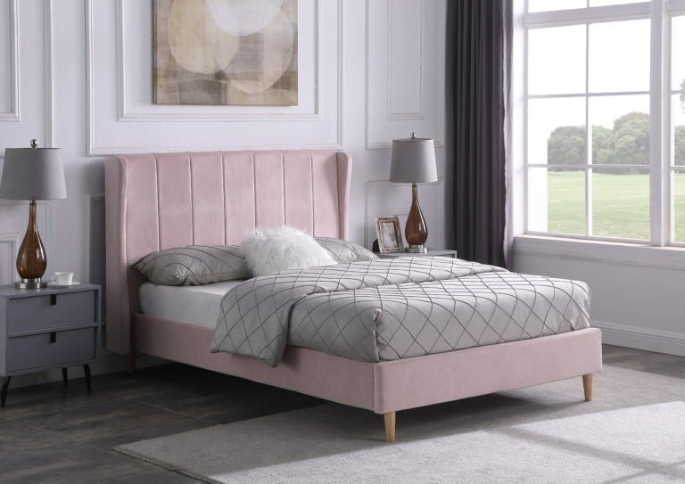 Amelia Velvet Bed - Seconique