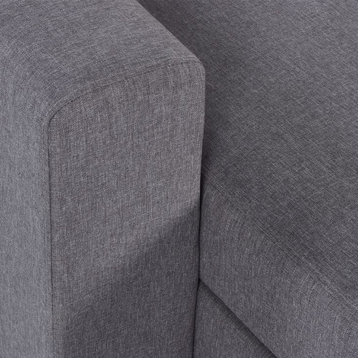 Angel Linen Fabric Chaise Sofa Bed - Julian Bowen