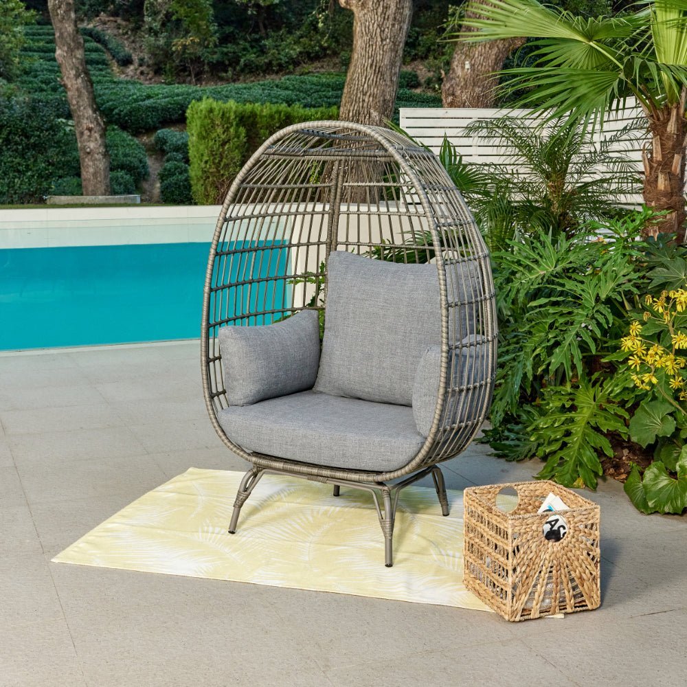 Antalya PE Rattan Egg Garden Chair - TGC