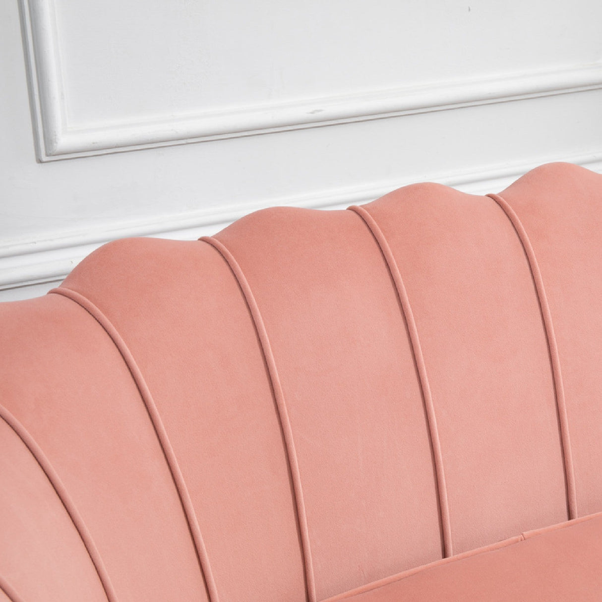 Ariel Retro Sofa with Gold Legs - Birlea