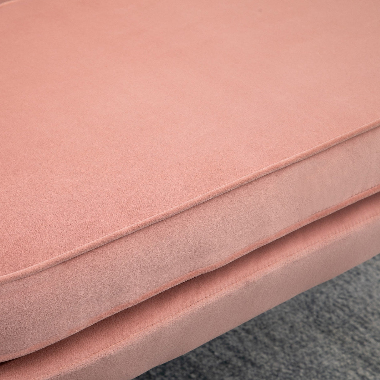 Ariel Retro Sofa with Gold Legs - Birlea