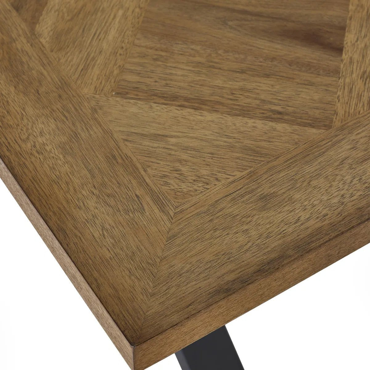 Aron Herringbone Dining Table - Julian Bowen