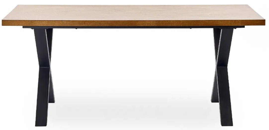 Aron Herringbone Dining Table - Julian Bowen