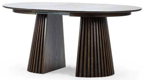 Arya Round Extending Dining Table - Julian Bowen