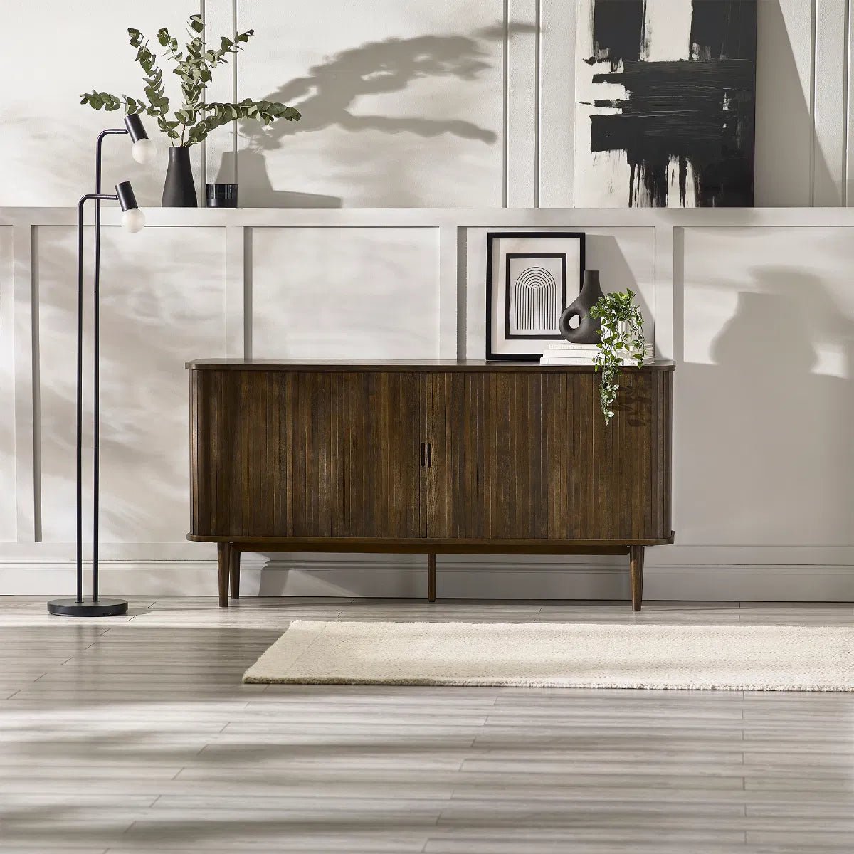 Arya Sideboard with 2 Sliding Doors - Julian Bowen