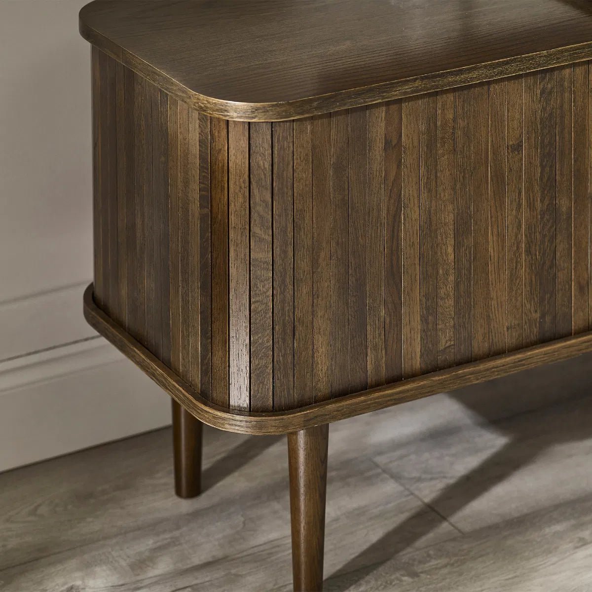 Arya TV Unit with 2 Sliding Doors - Julian Bowen