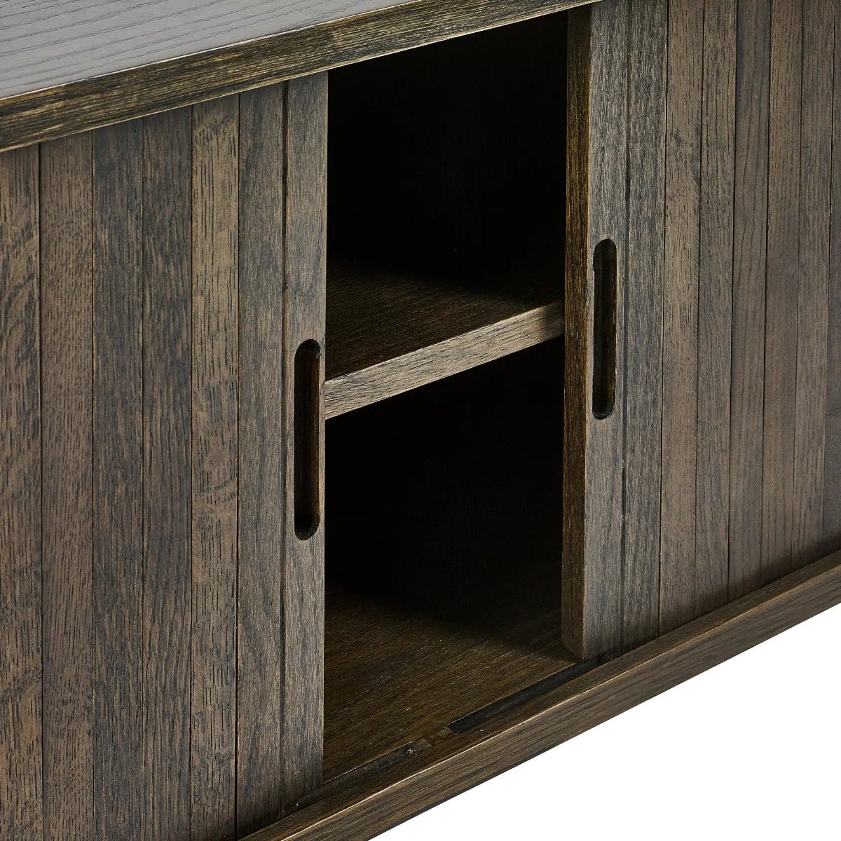 Arya TV Unit with 2 Sliding Doors - Julian Bowen