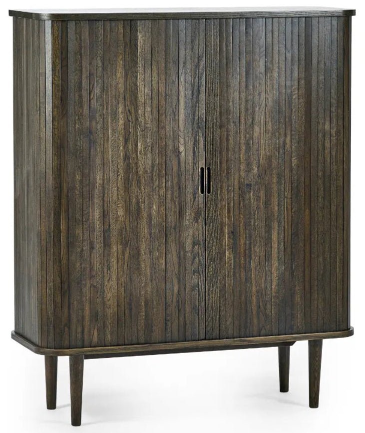 Arya Wine Cabinet with 2 Sliding Doors - Julian Bowen