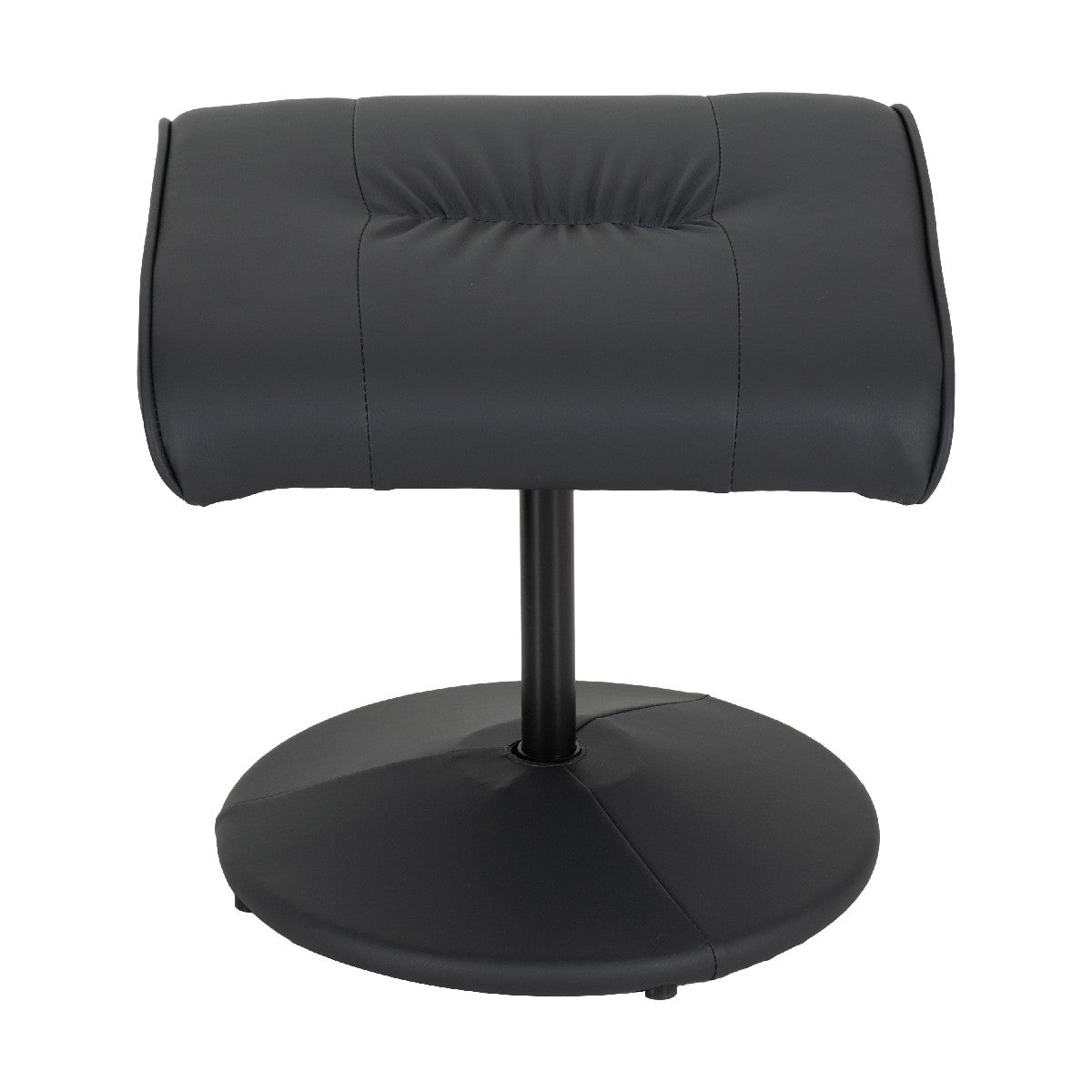 Ascot Faux Leather Recliner Chair & Footstool - Seconique