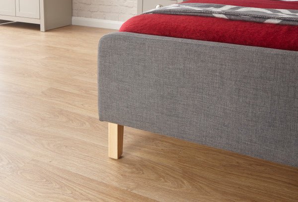 Ashbourne Charcoal Grey Bed - GFW