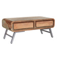 Aspen Reclaimed Solid Wood 2 Drawer Coffee Table - Indian Hub