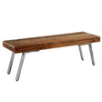Aspen Reclaimed Solid Wood Dining Bench - Indian Hub
