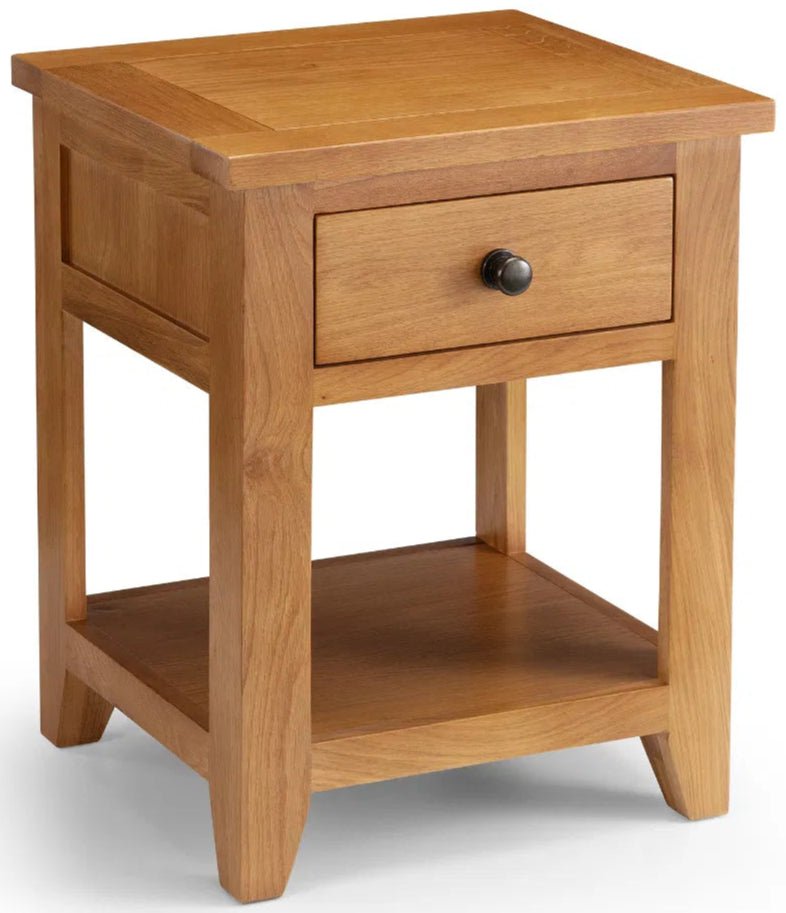 Astoria 1 Drawer Lamp Table - Julian Bowen