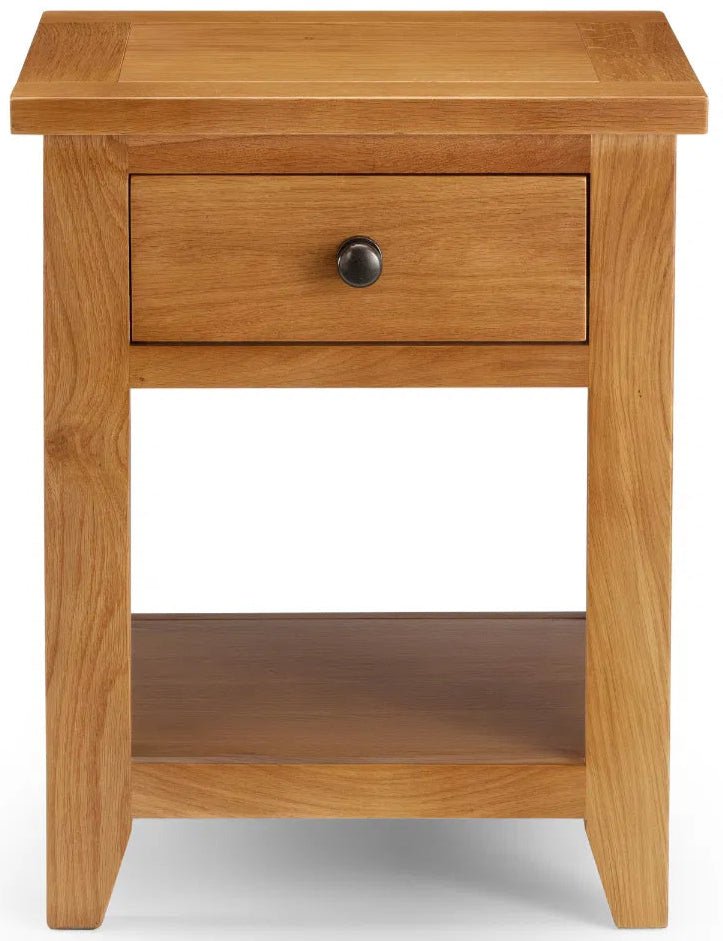 Astoria 1 Drawer Lamp Table - Julian Bowen