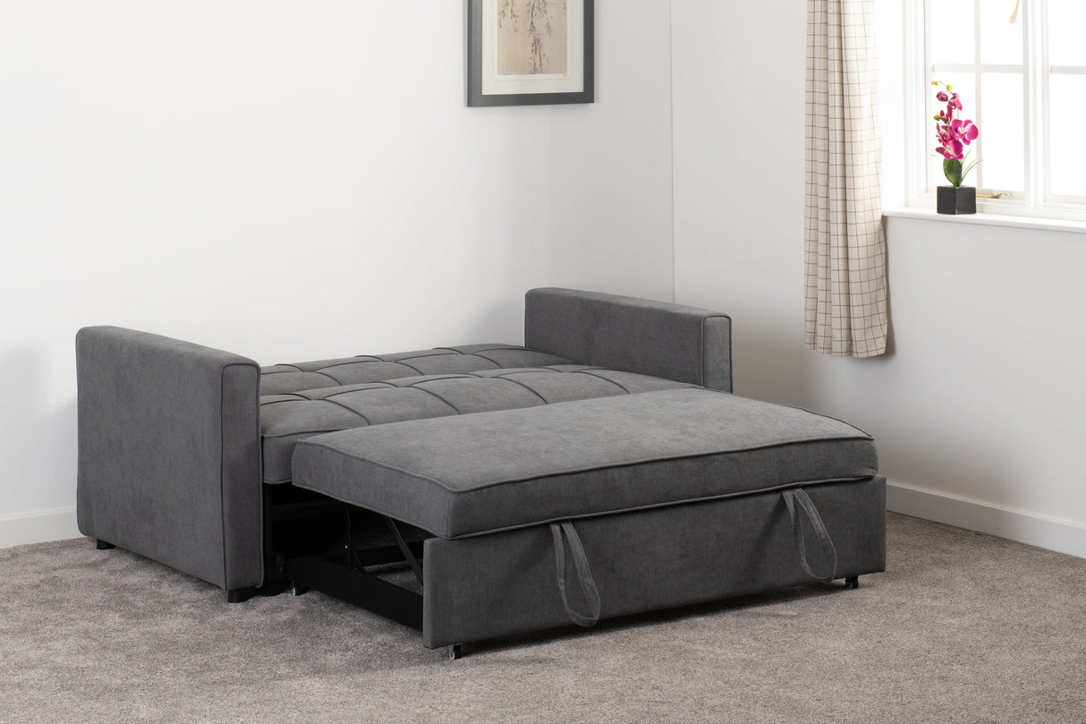 Astoria 2 Seater Fabric Pull Out Sofa Bed - Seconique