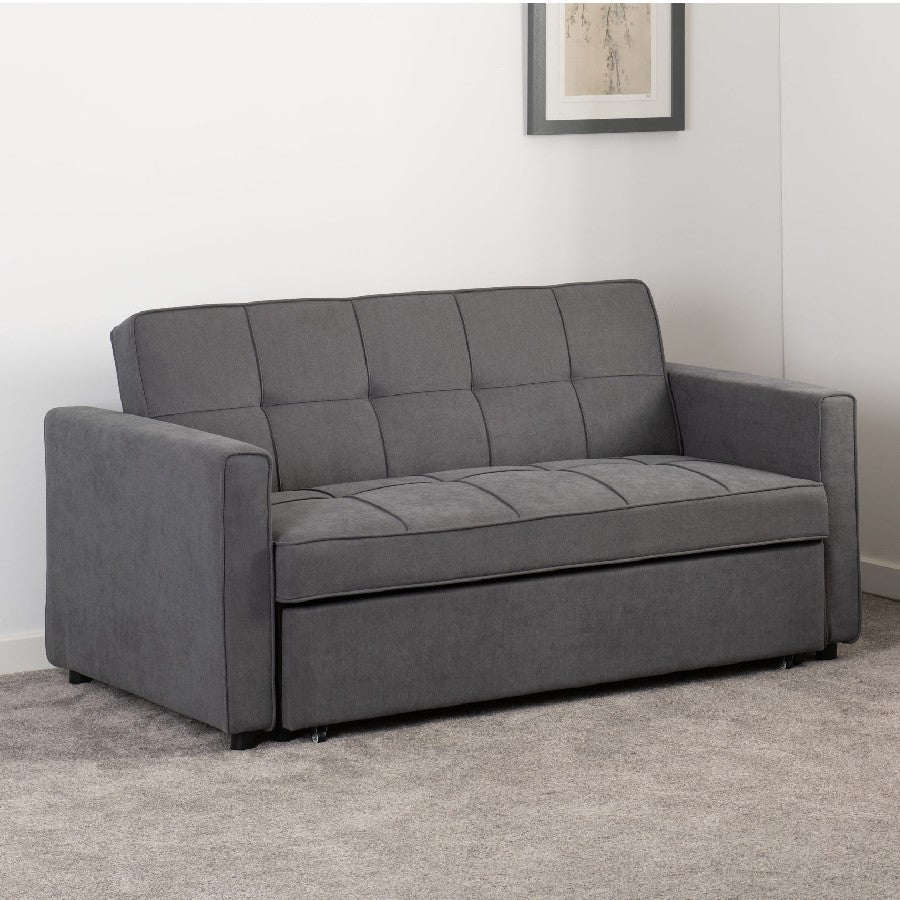 Astoria 2 Seater Fabric Pull Out Sofa Bed - Seconique