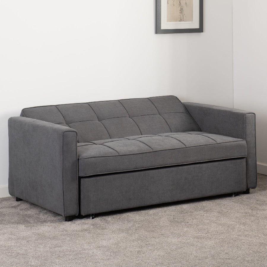 Astoria 2 Seater Fabric Pull Out Sofa Bed - Seconique