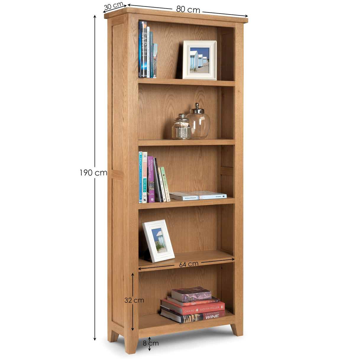 Astoria Tall Bookcase - Julian Bowen