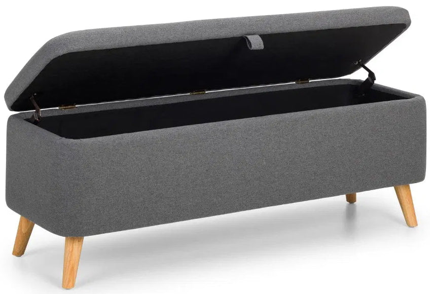 Astrid Linen Storage Bench - Julian Bowen