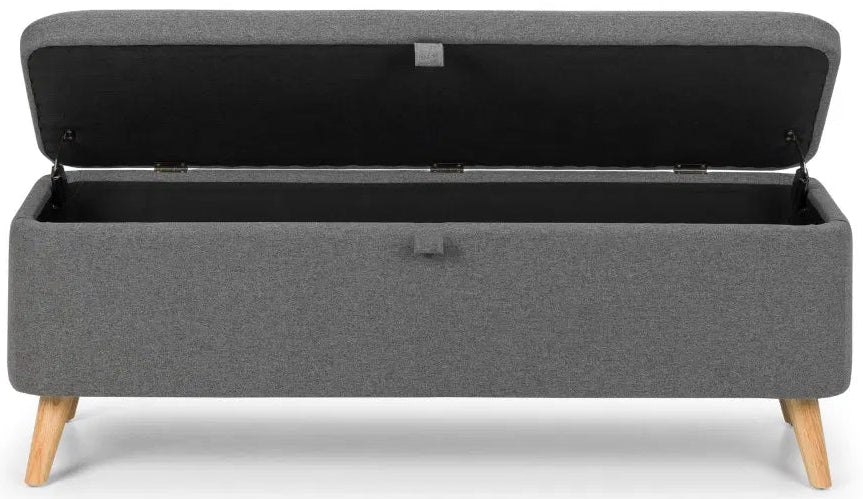 Astrid Linen Storage Bench - Julian Bowen
