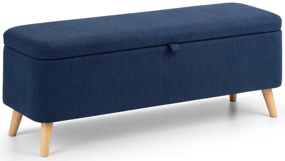 Astrid Linen Storage Bench - Julian Bowen