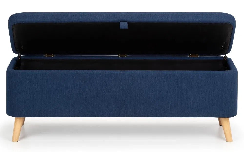 Astrid Linen Storage Bench - Julian Bowen
