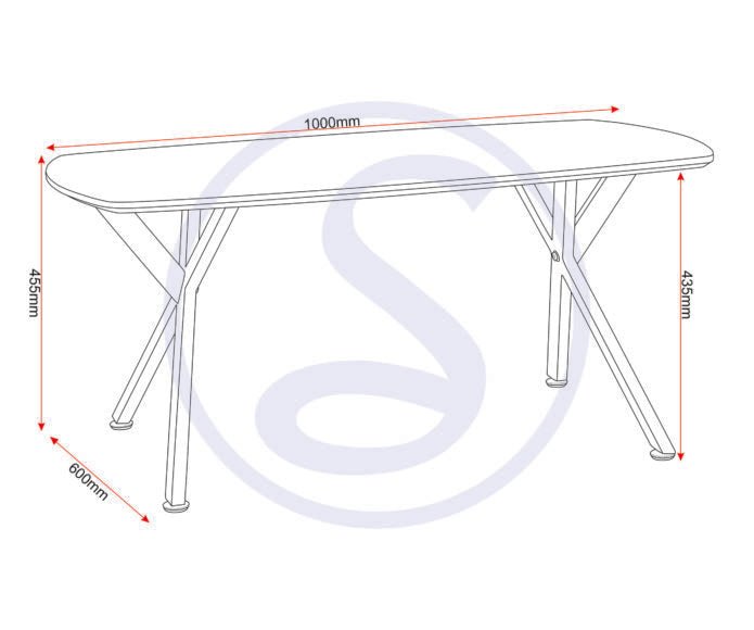 Athens Oval Coffee Table - Seconique