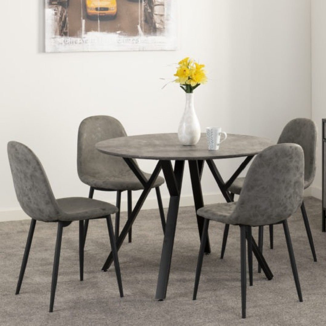 Athens Round Dining Set - Seconique