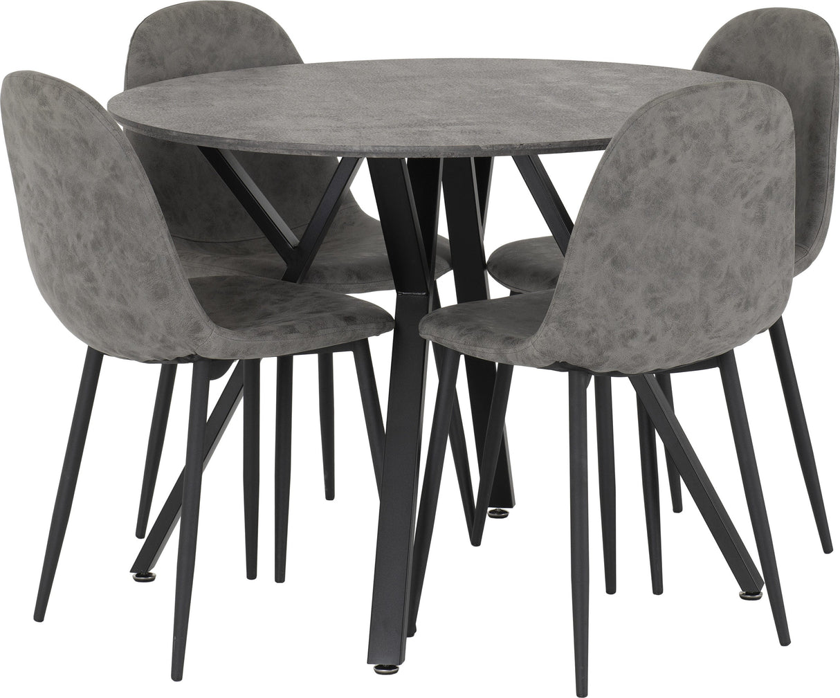 Athens Round Dining Set - Seconique
