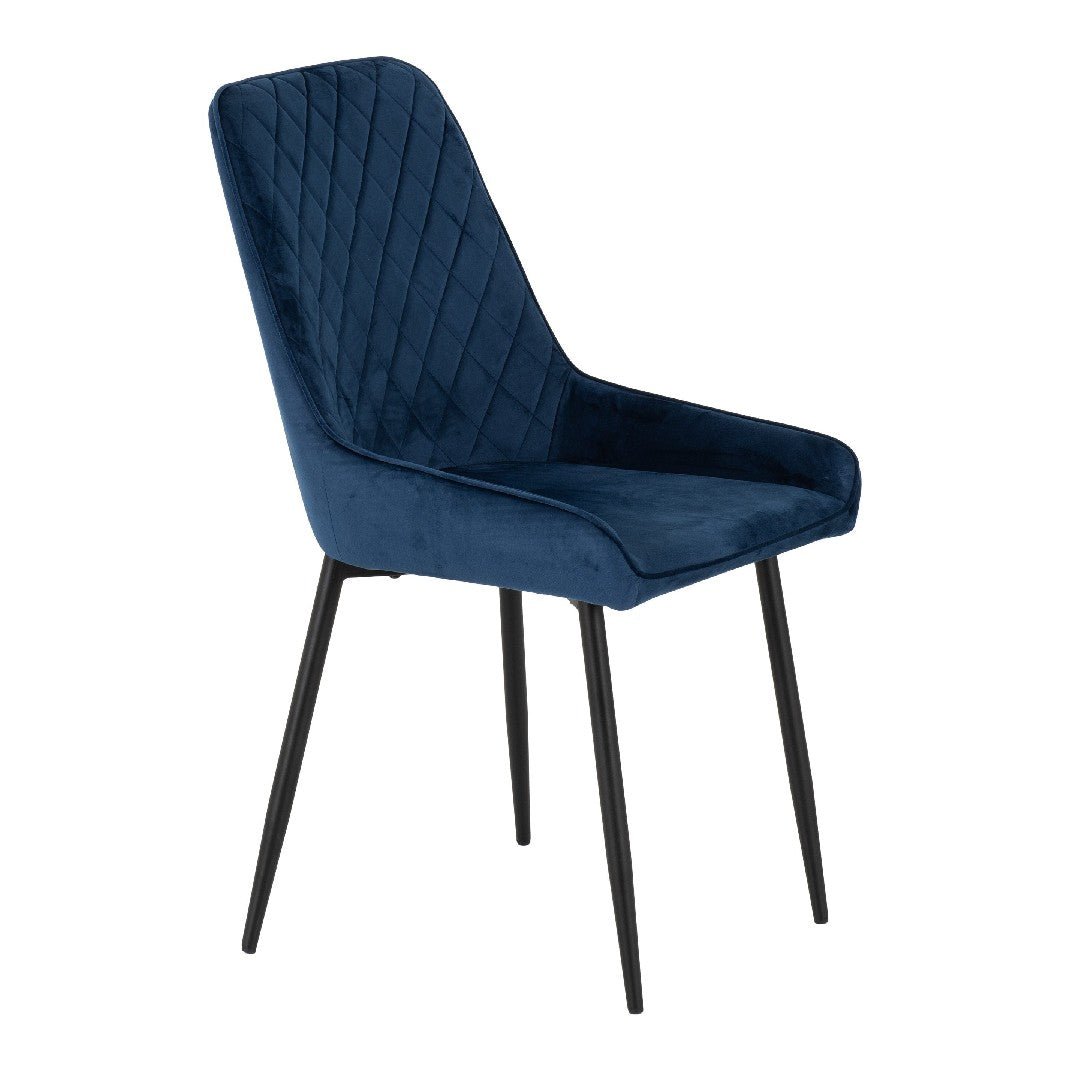 Athens Round Dining Set with 4 Avery Chairs - Seconique