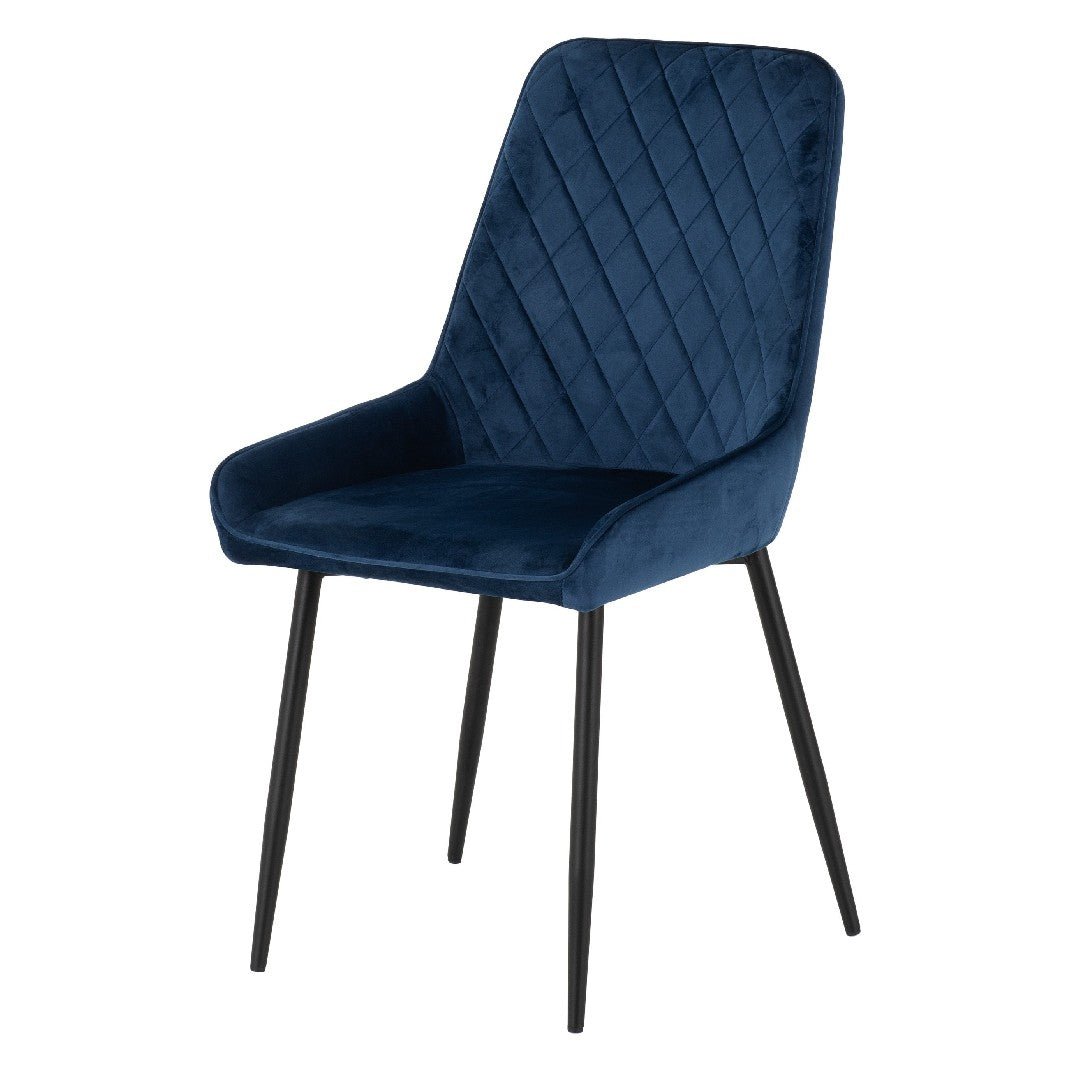 Athens Round Dining Set with 4 Avery Chairs - Seconique