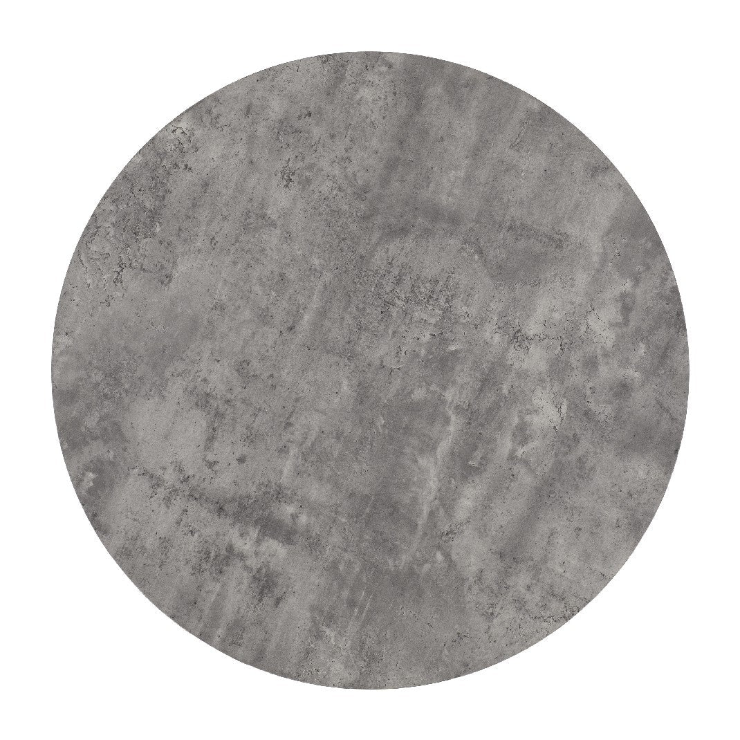 Athens Round Dining Set with 4 Avery Chairs - Seconique