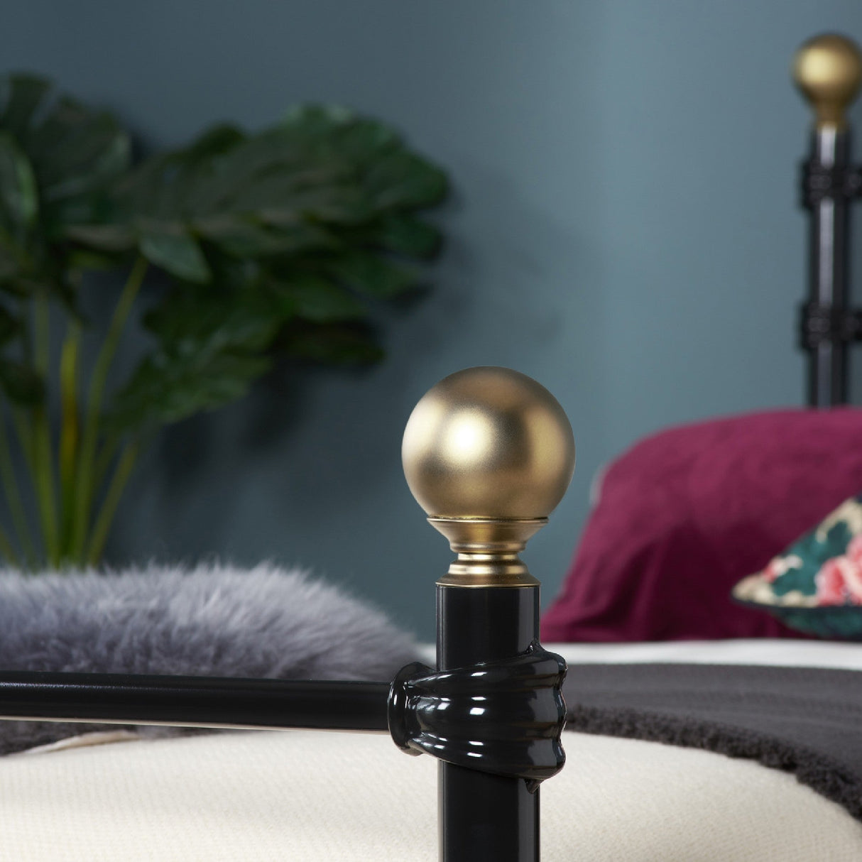 Atlas Metal Bed Frame - Birlea